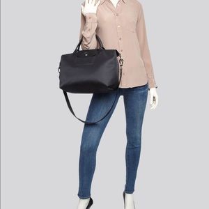 Le Pliage Neo Black Longchamp Purse