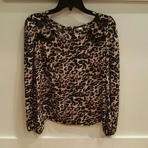 Leopard blouse