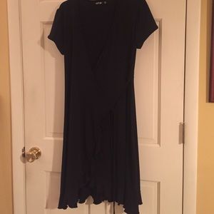 Black Wrap Dress