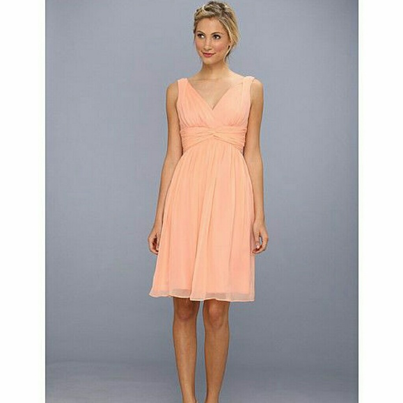 Donna Morgan peach dress size 16W