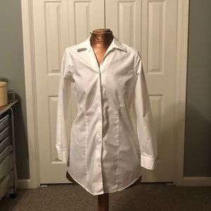 White tailored shirt