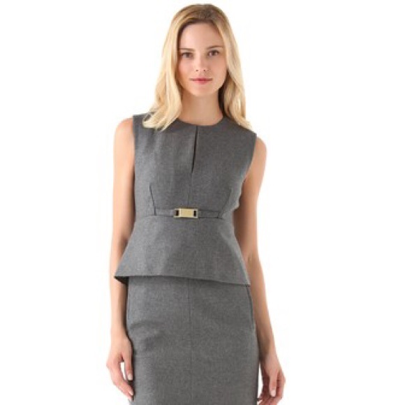 Diane von Fustenberg Deilia dress, grey, size 4 - Picture 4 of 4