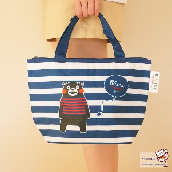 Japan cute Kumamoto bear handbag waterproof - Picture 1 of 4
