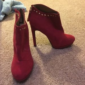 Red booties