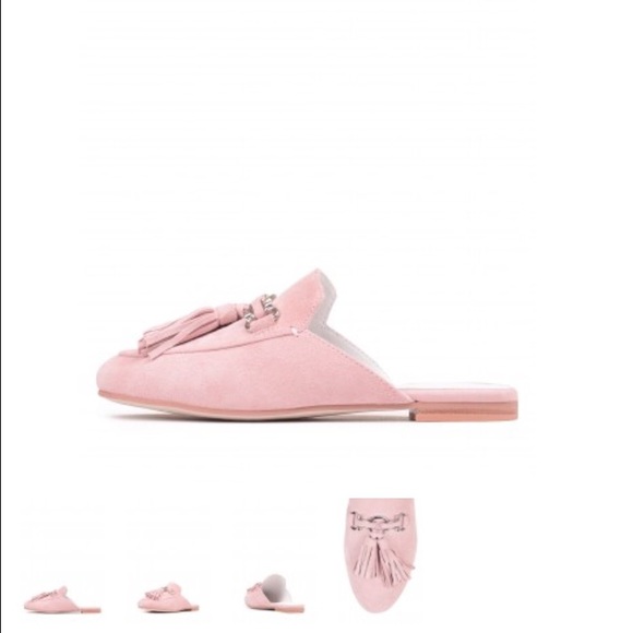 NEW Jeffrey Campbell Apfel Tassel Pink Suede sz 8