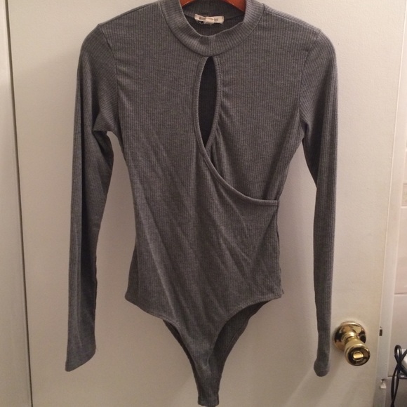 Light grey body suit