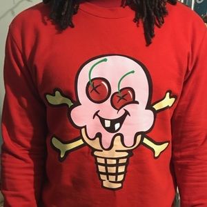 BBC Ice Cream Sweater crew neck size L worn twice