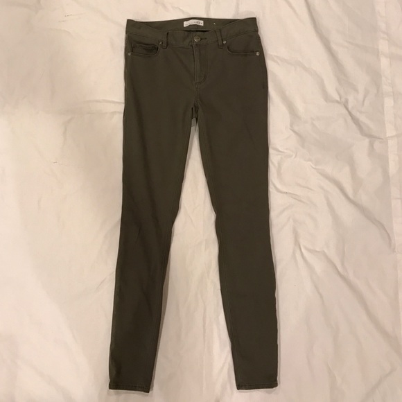 Loft green legging pants 26