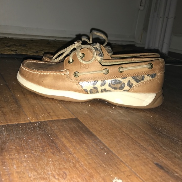 Sperry top sliders cheetah print