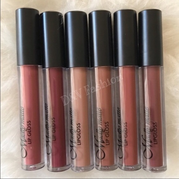 All 6 included❗️Matte Lipgloss Pack✨BROWN Colors - Picture 2 of 3