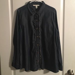 XL Jones New York Jeans Buttoned down
