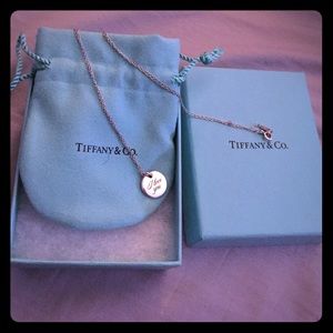 Tiffany & co I love you necklace
