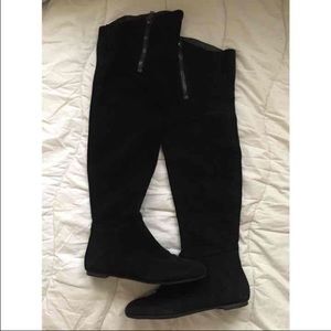 ••Like New••Sam Edelman James Suede OTK boots 6.5