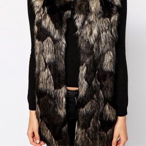 BCBGeneration Faux Fur Vest
