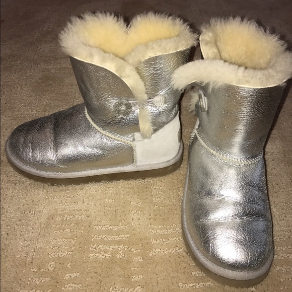 Ugg Bailey Button Metallic Boots
