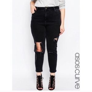 Asos distressed jeans