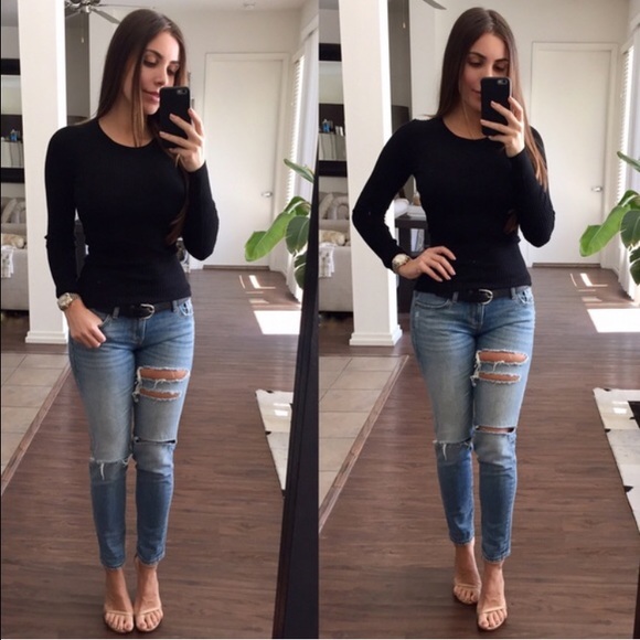 SOLD Ribbed Sweater - Picture 2 of 4