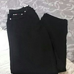 NWT Tommy Hilfiger black jeans