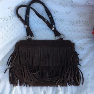 Vintage fringe purse