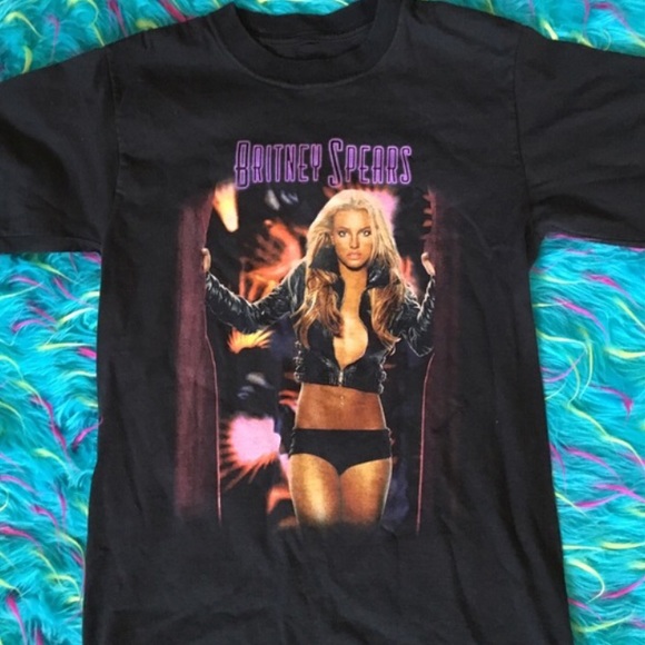 Britney Spears vintage concert shirt