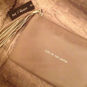 Olivia + Joy small handbag/make up bag