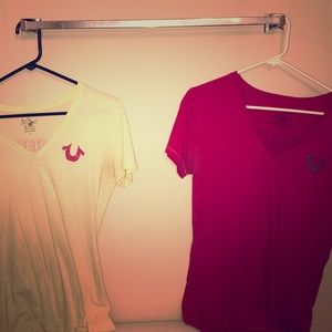 True Religion v-neck tshirts