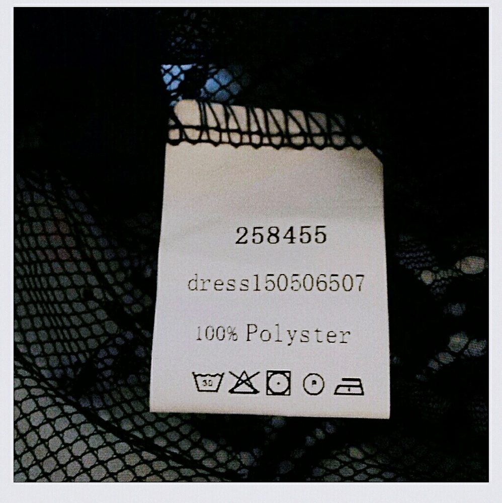 !Host Pick! Black Lace Beach or Layering Dress - Picture 3 of 4