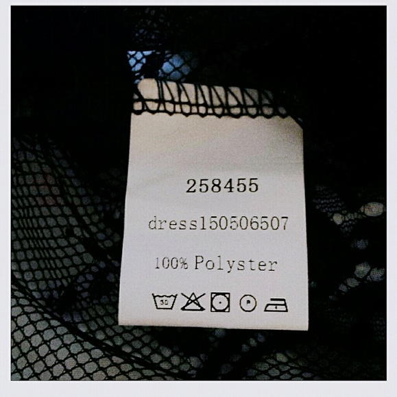 !Host Pick! Black Lace Beach or Layering Dress - Picture 3 of 4