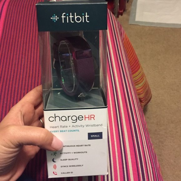 Purple Fitbit hr