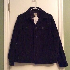 NWT LL Bean Outlet Corduroy Jacket