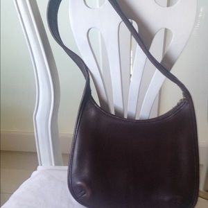 Leather coach bag