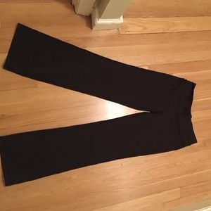 All black bootcut lulu pants