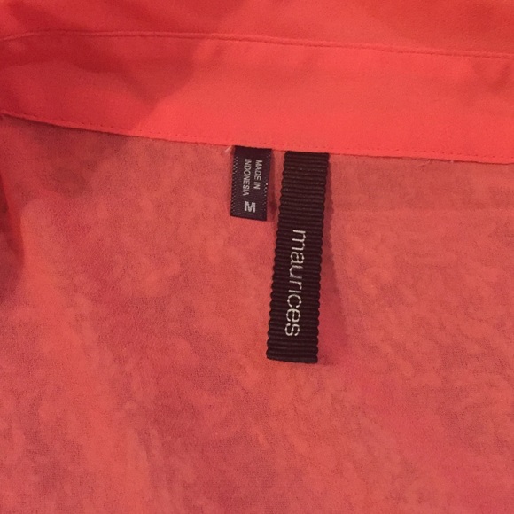 Maurices Sheer Buttondown! - Picture 2 of 2