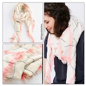 Urban Outfitters Plaid Oversized Square Scarf