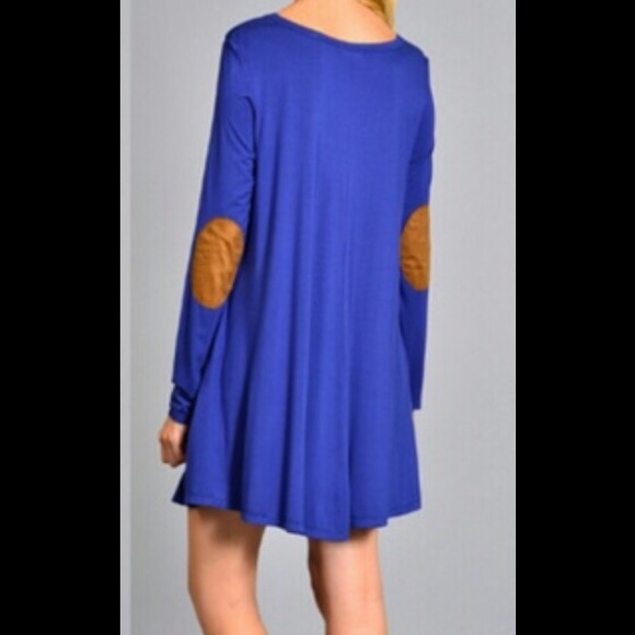 💋💋Suede elbow patch dress... - Picture 2 of 4