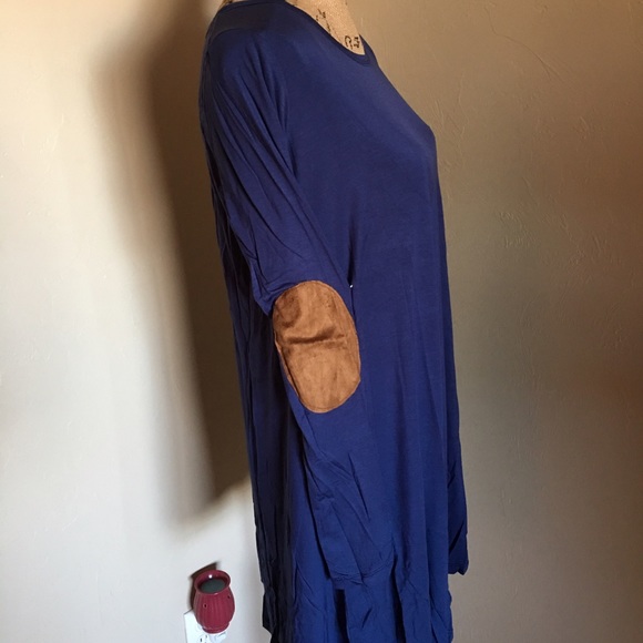 💋💋Suede elbow patch dress... - Picture 4 of 4