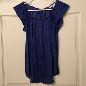 Beautiful royal blue blouse