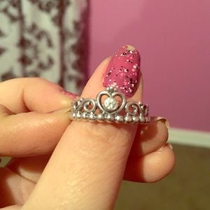Pandora princess ring: size 54(7)
