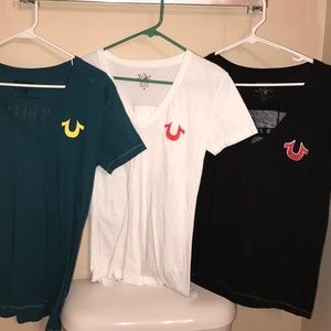 Bundle deal!!! True Religion v-neck tshirts