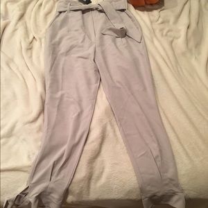 high rise trouser pants
