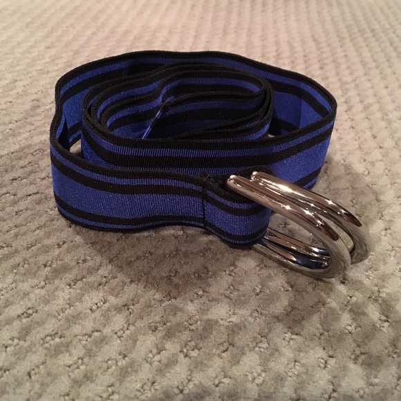 Polo Ralph Lauren two-tone blue strap belt 32/34