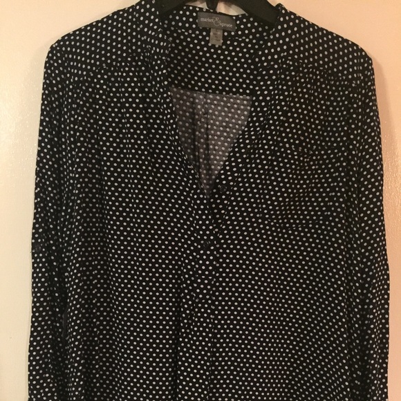 Stitch Fix Market & Spruce 3/4 Sleeve Blouse