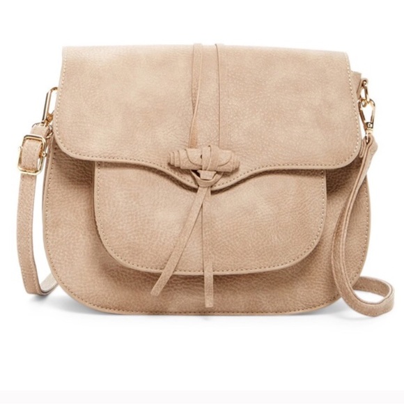 Pink Haley Handbags - Pink Haley Pola Crossbody Purse Gray