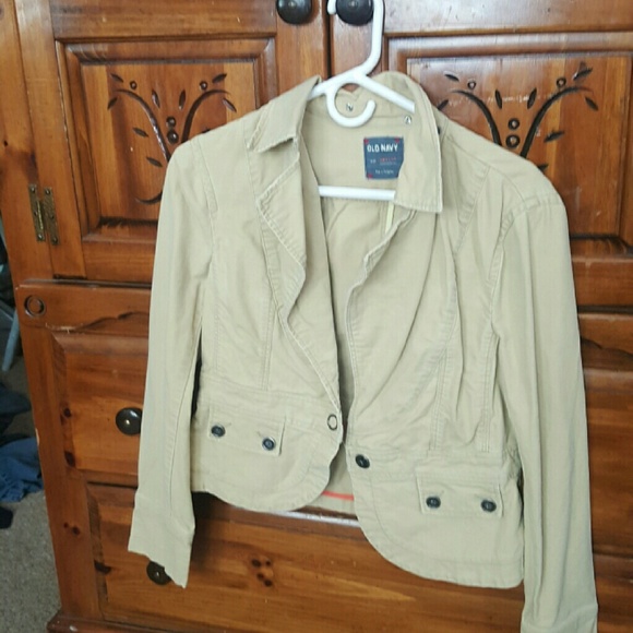 Tan Old Navy jacket