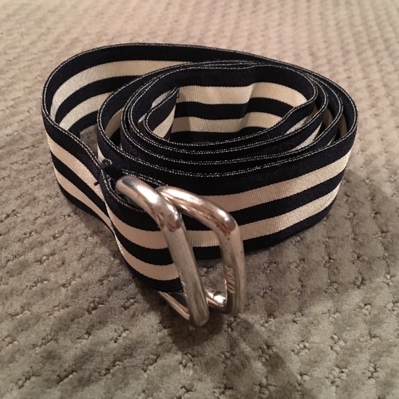 Polo Ralph Lauren blue/white strap belt 32/34