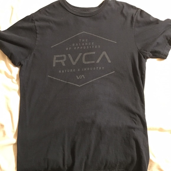 Men's black RVCA shirt size M