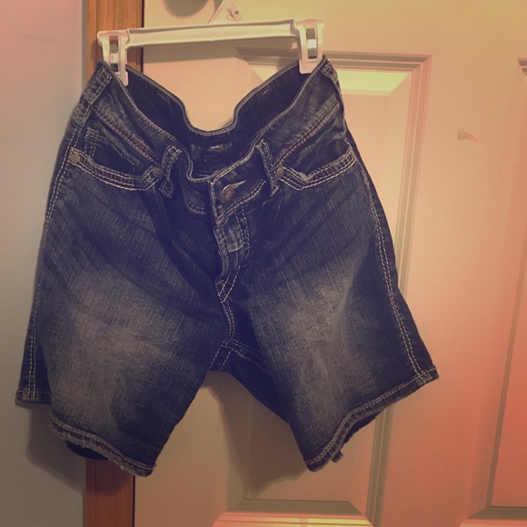 Silver jeans sukiyaki surplus short!