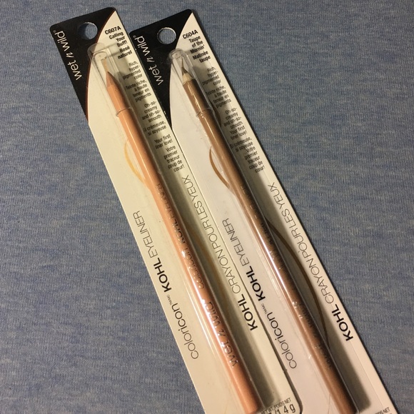 2 New Wet n wild kohl eyeliners