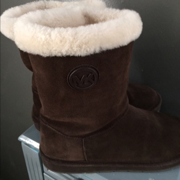 Chocolate Brown Micahel Kors Boots