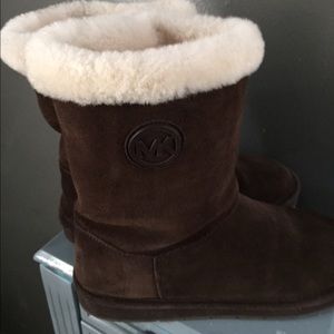 Chocolate Brown Micahel Kors Boots